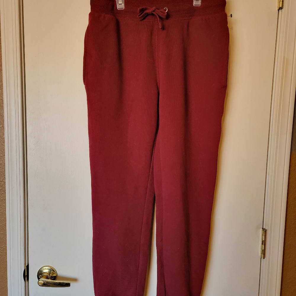 Goodfellow Burgundy Sweatpants size Small New Without Tags